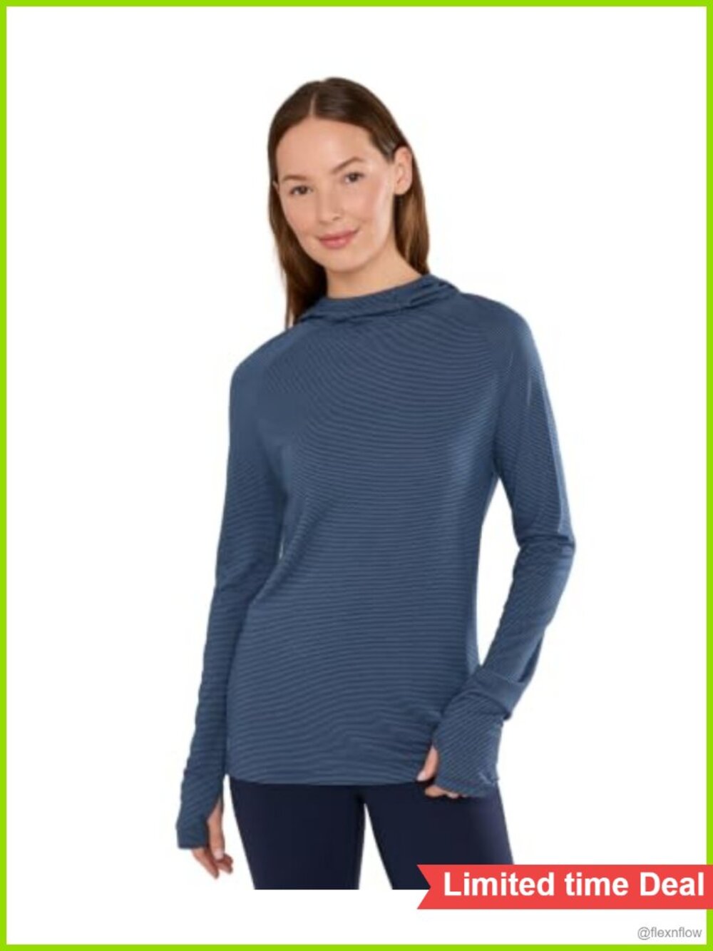 Merino Wool Blend Lightweight Athletic Hoodie